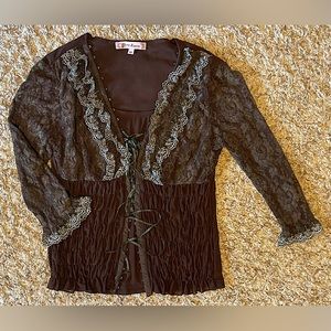 Young Essence Lacey Top